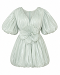 VESTIDO MINI DETALHE FLOR