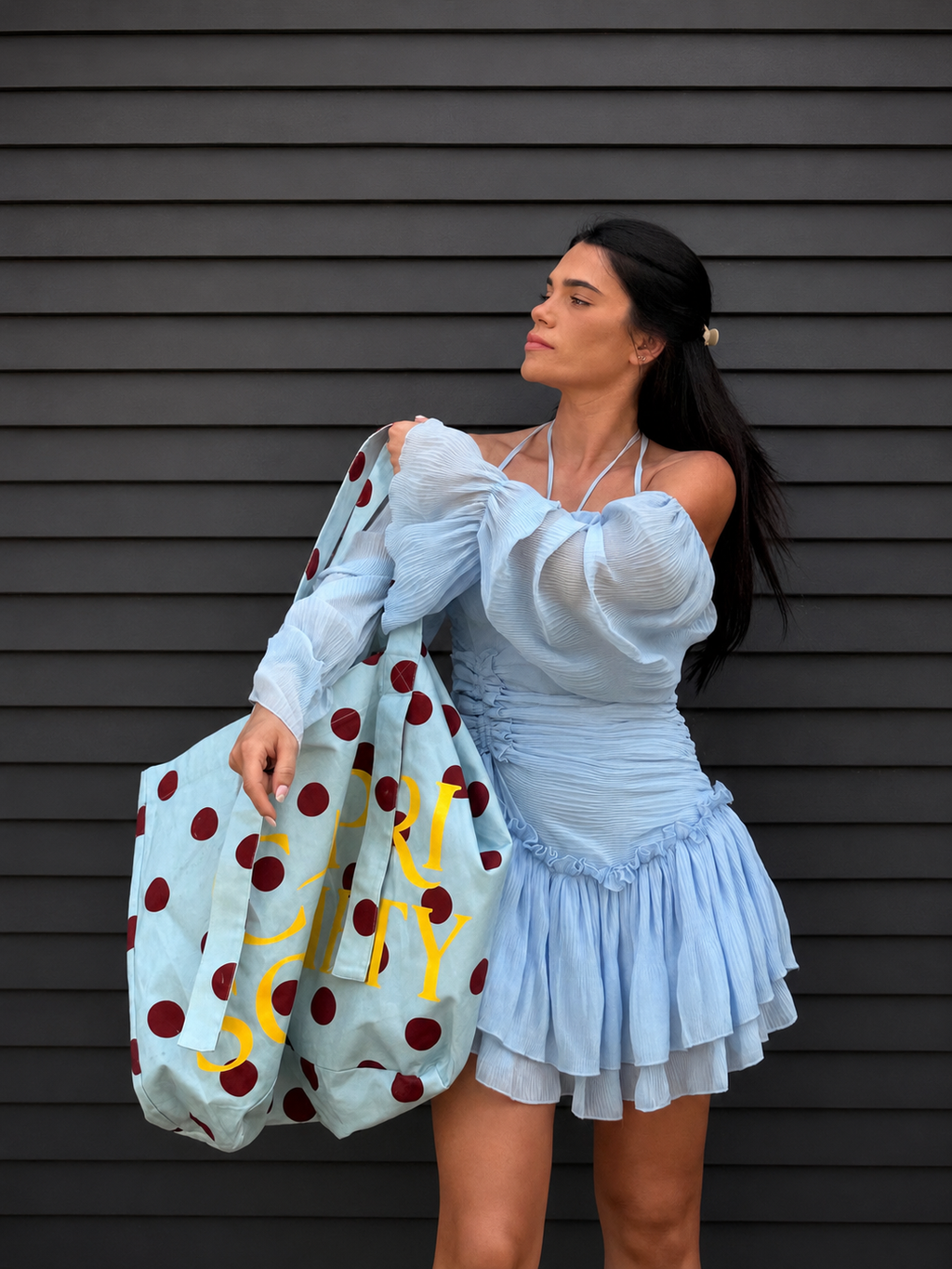 VESTIDO CURTO PLISSADO
