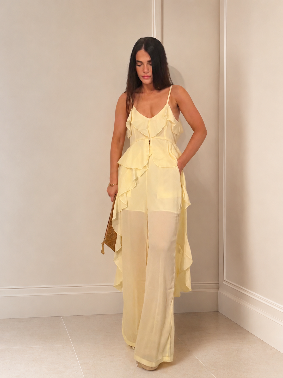 CONJUNTO TOP COMPRIDO CALÇA