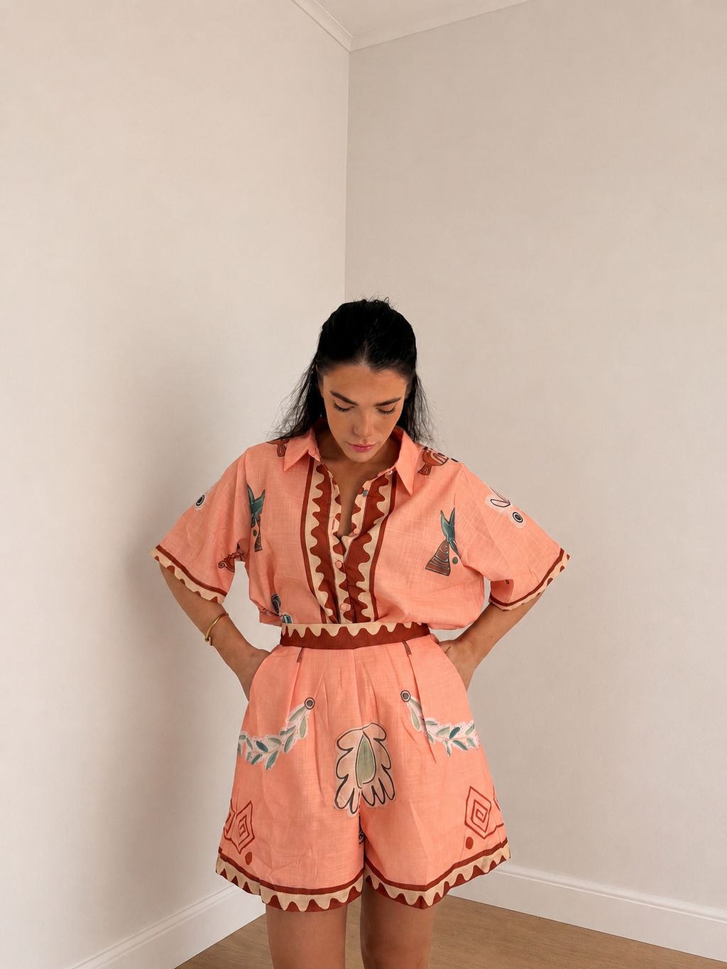 CONJUNTO LINHO PASTEL