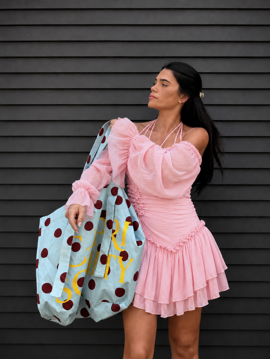 VESTIDO PLISSADO CURTO