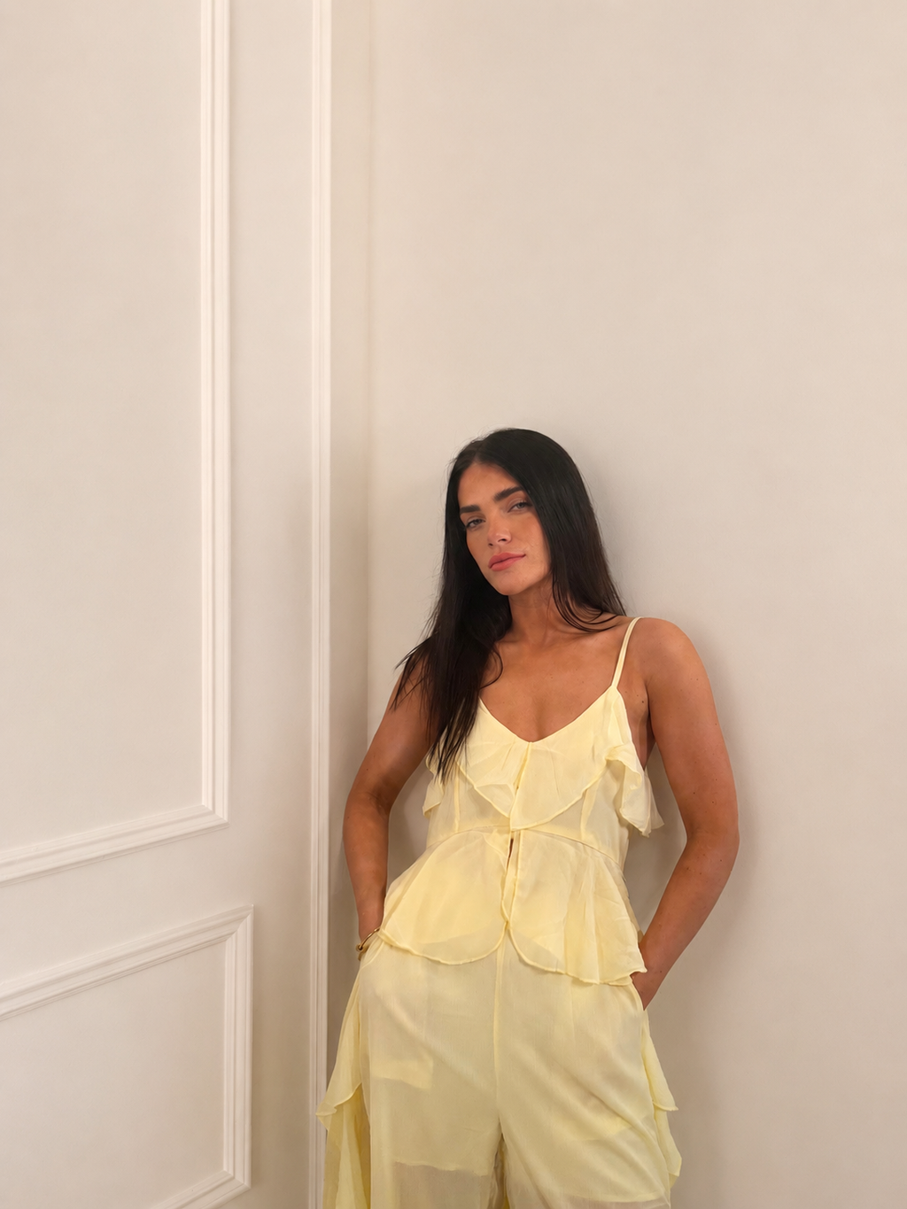 CONJUNTO TOP COMPRIDO CALÇA