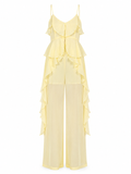 CONJUNTO TOP COMPRIDO CALÇA