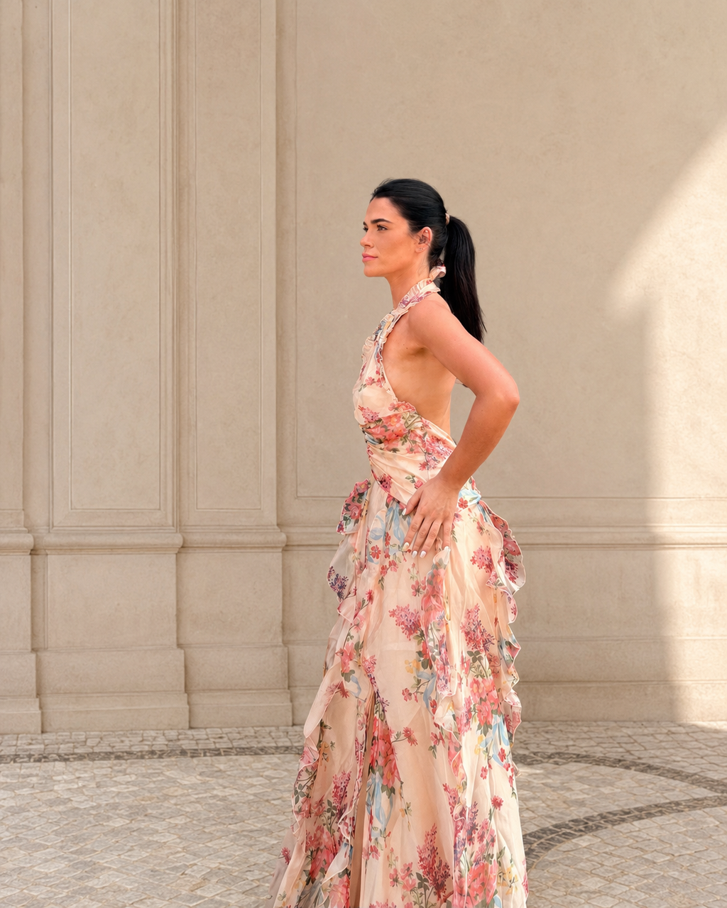 VESTIDO LONGO COSTAS ABERTAS