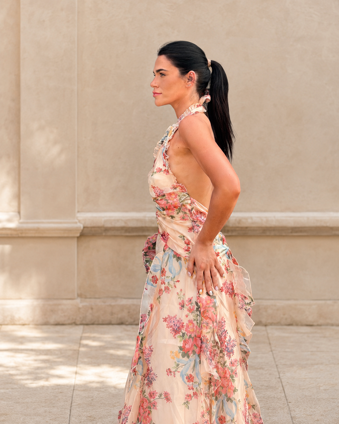VESTIDO LONGO COSTAS ABERTAS