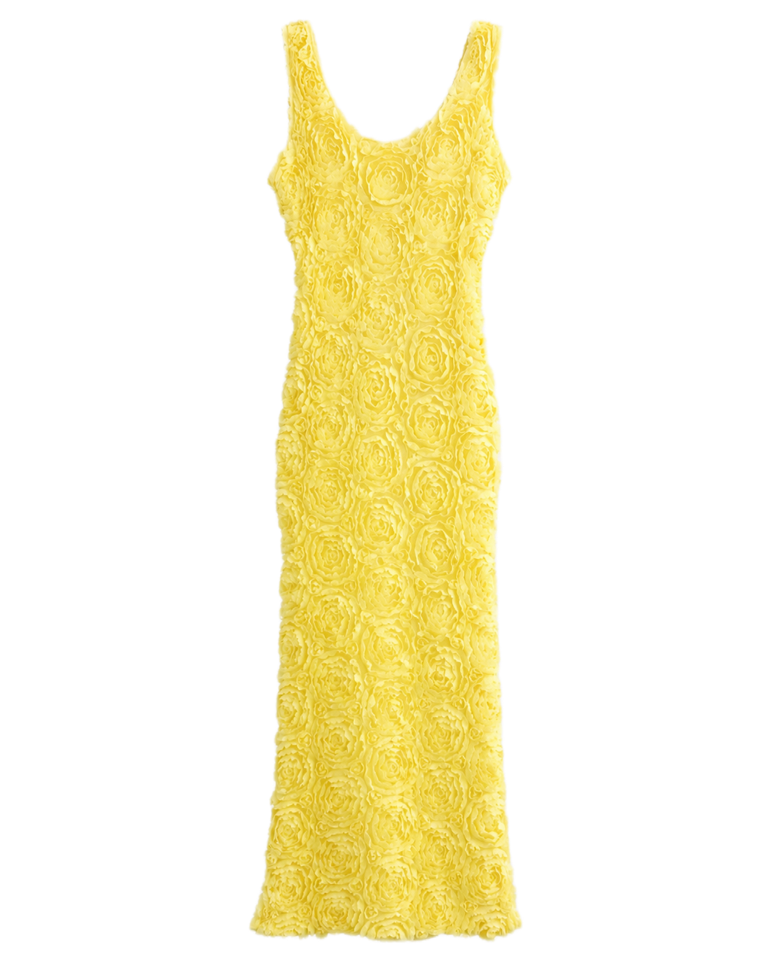 VESTIDO MIDI COM TEXTURA